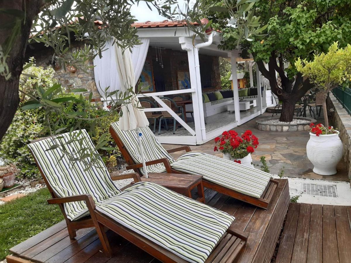 Nikos Stone House 80M From The Beach With Wifi Villa Gerakini Exterior photo